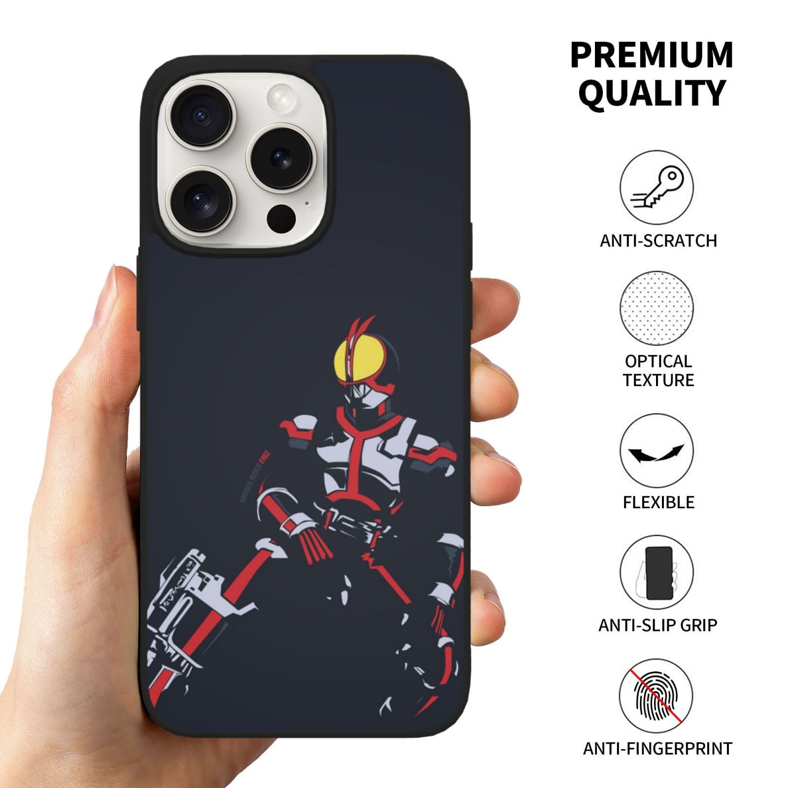 Amazon.co.jp: iPhone15Pro ケース 仮面ライダーファイズ 2023 新型